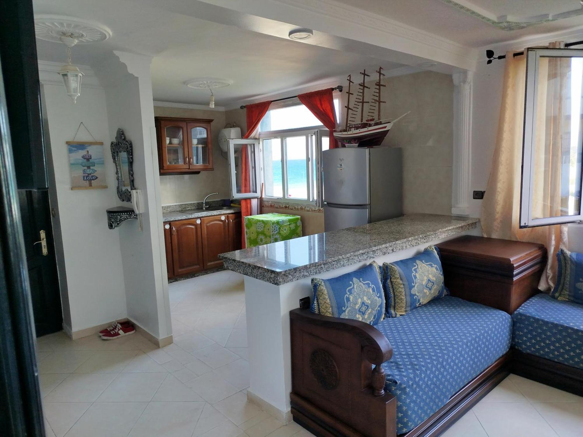 Apartment Corniche Ksar Sgher Ksar es-Sghir Kültér fotó
